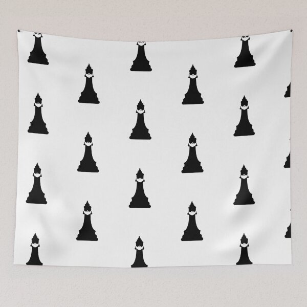 Item preview, Queen in Chess Wearing A Mask designed and sold by somebasic.
