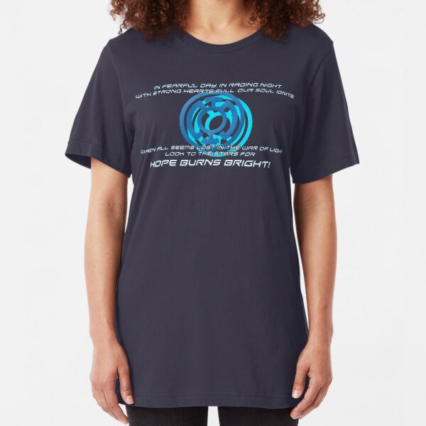 Blue Lantern's light Slim Fit T-Shirt