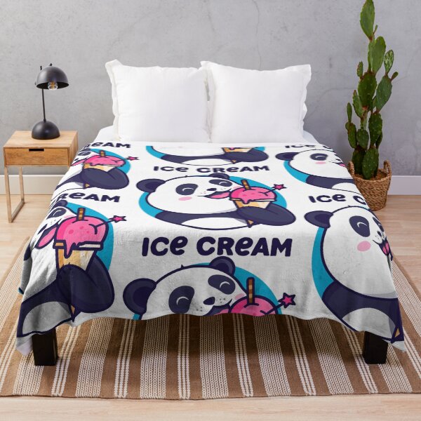 Item preview, Panda Ice Cream designed and sold by PickCreation.