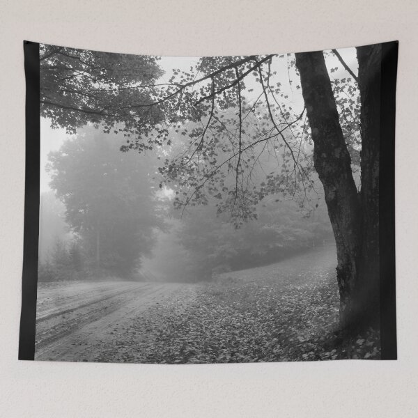Item preview, Foggy Country Road designed and sold by Autumn Seas Photography.