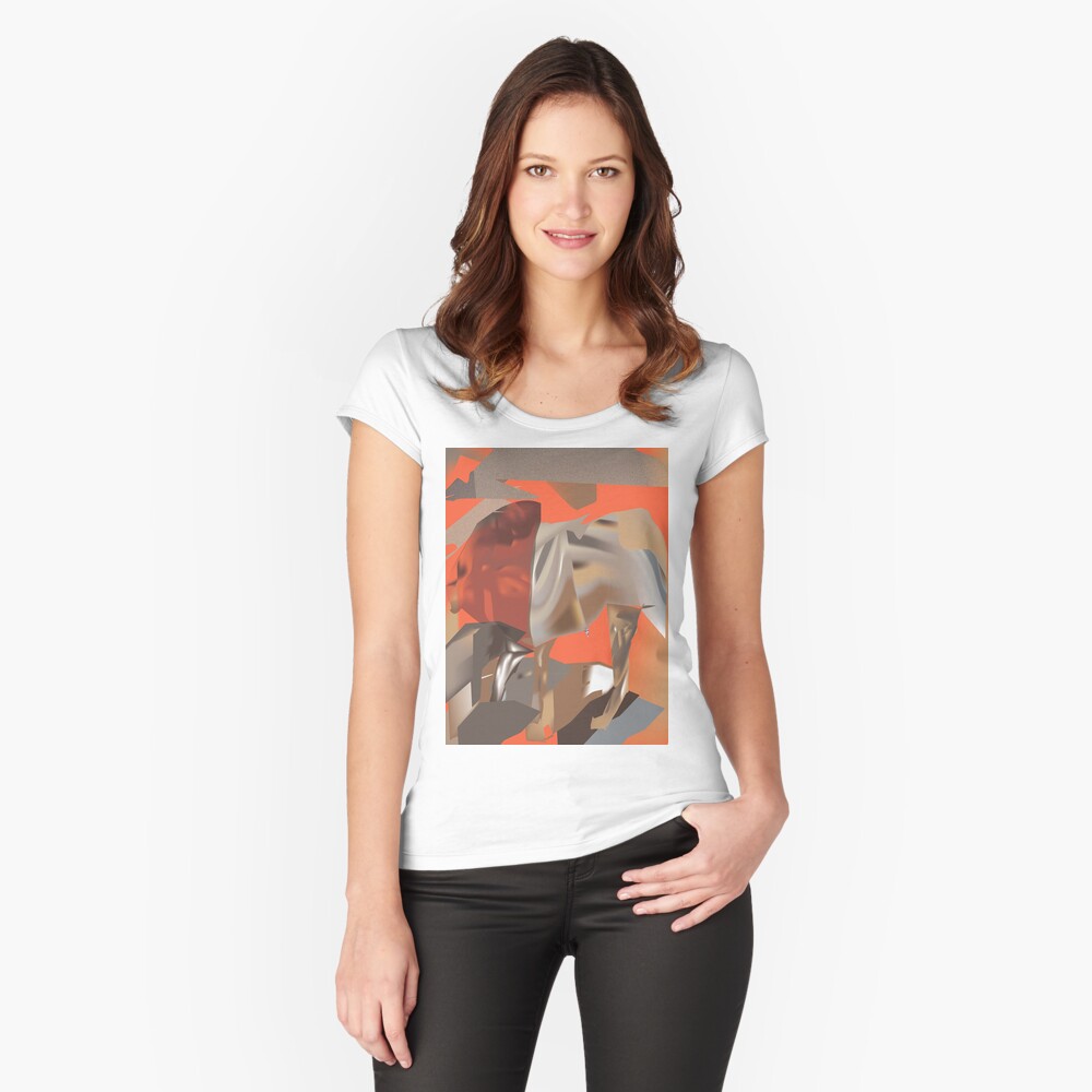 Item preview, Fitted Scoop T-Shirt designed and sold by TrickyBeamy28.