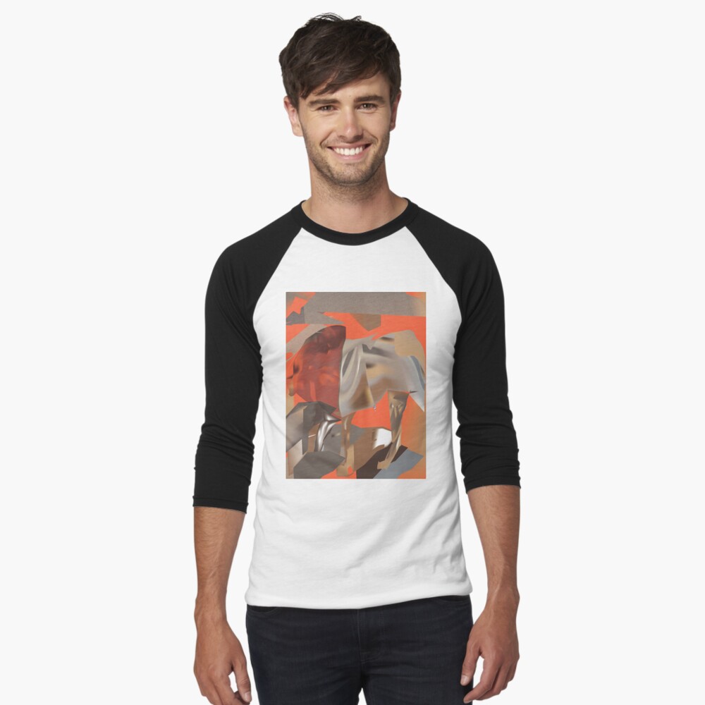 Item preview, Baseball ¾ Sleeve T-Shirt designed and sold by TrickyBeamy28.