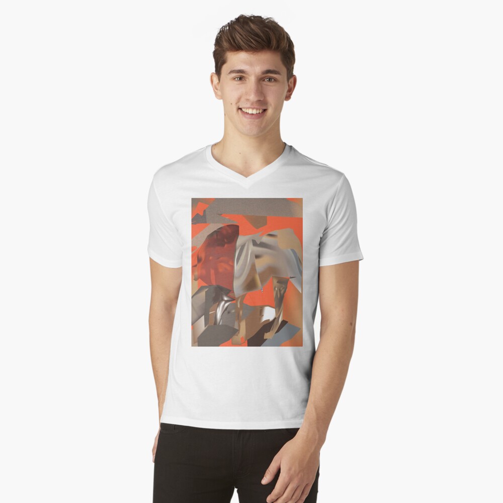 Item preview, V-Neck T-Shirt designed and sold by TrickyBeamy28.