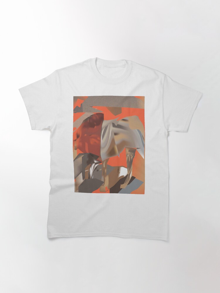 Thumbnail 3 of 7, Classic T-Shirt, Lion Lost In Sandstorm designed and sold by TrickyBeamy28.