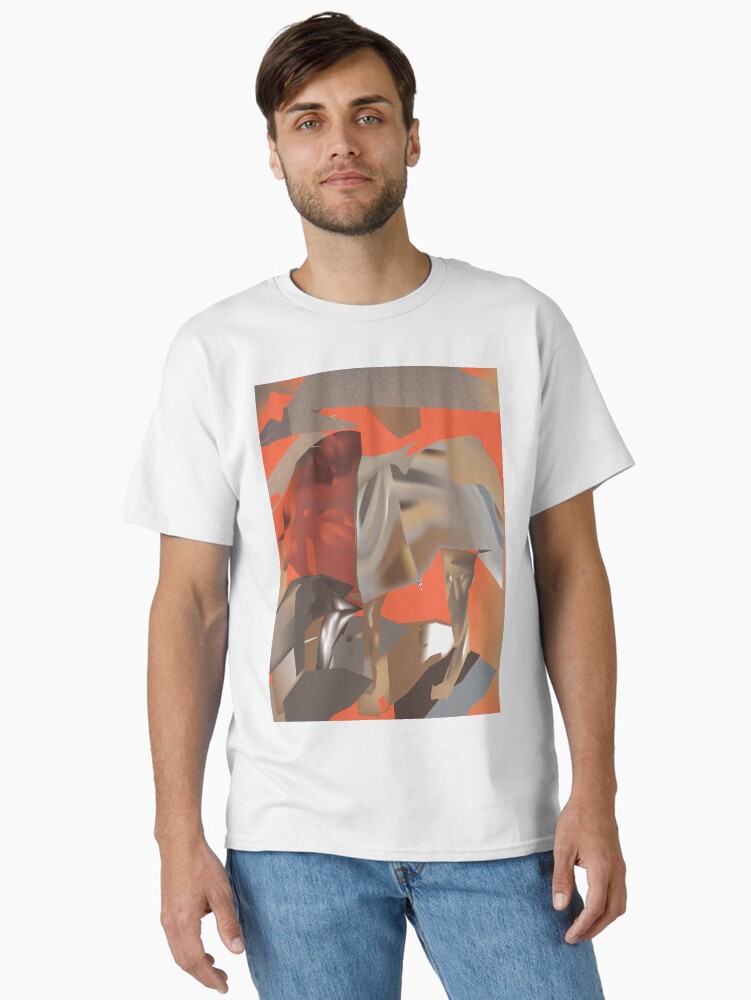 Thumbnail 1 of 7, Classic T-Shirt, Lion Lost In Sandstorm designed and sold by TrickyBeamy28.