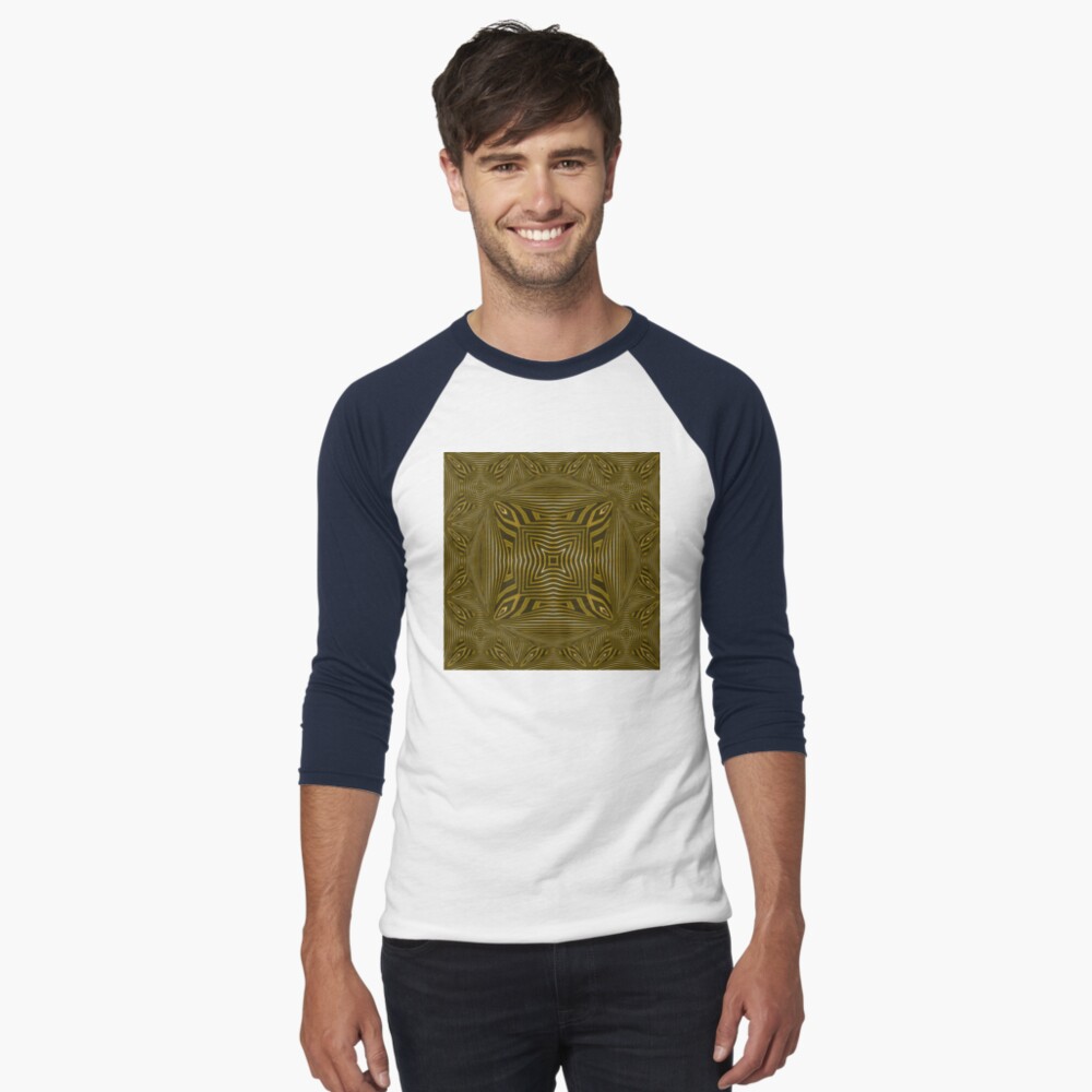 Item preview, Baseball ¾ Sleeve T-Shirt designed and sold by vkdezine.