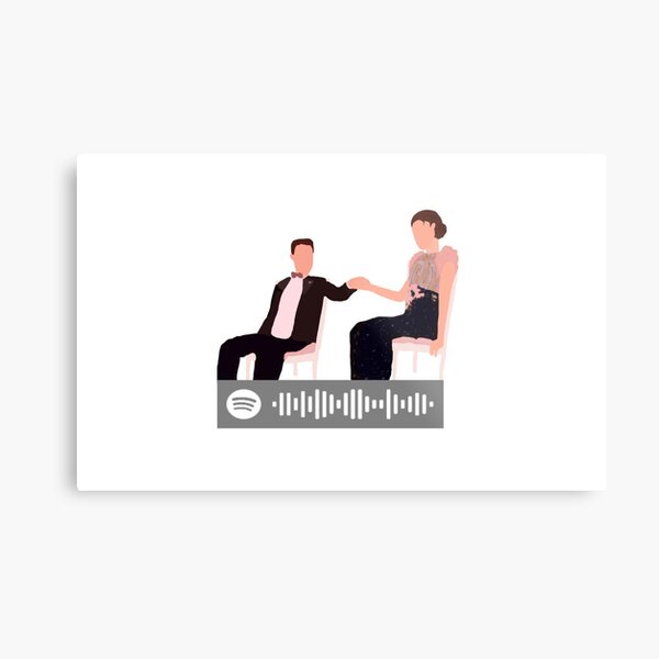 blair and chuck: rolling in the deep Metal Print