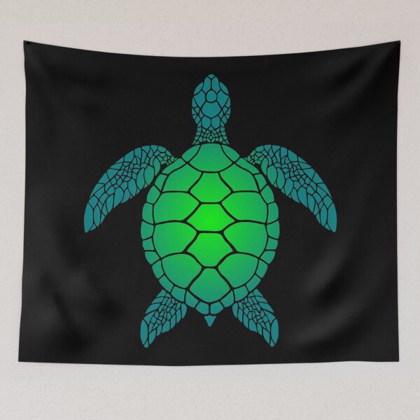 Item preview, Sea Turtle Green-Turquoise designed and sold by Caden Darling Designs.