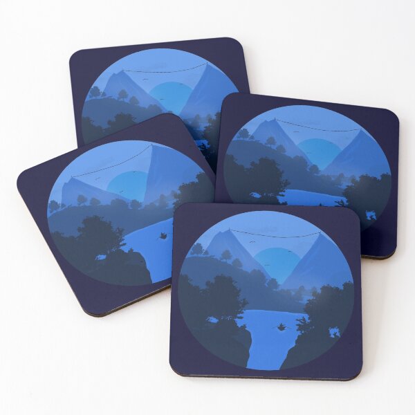 Item preview, Mountain Summit Blue designed and sold by Shop-Corsix.