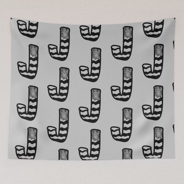 Item preview, Zentangle J designed and sold by aliartthings.