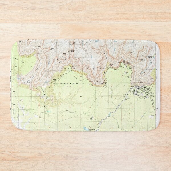 Item preview, Grand Canyon Topographic Map (1988) designed and sold by Ouijawedge.
