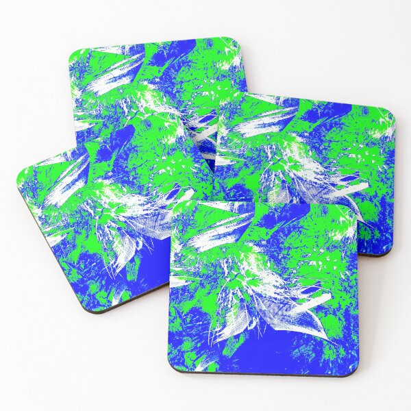 Item preview, Royal blue, neon green, & White by Iritof designed and sold by iritof.