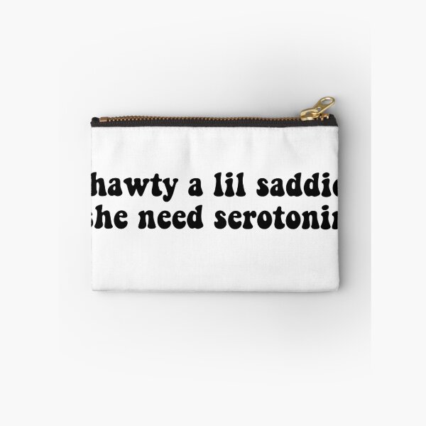 Item preview, shawty a lil saddie, she need serotonin designed and sold by kanzahskreation.