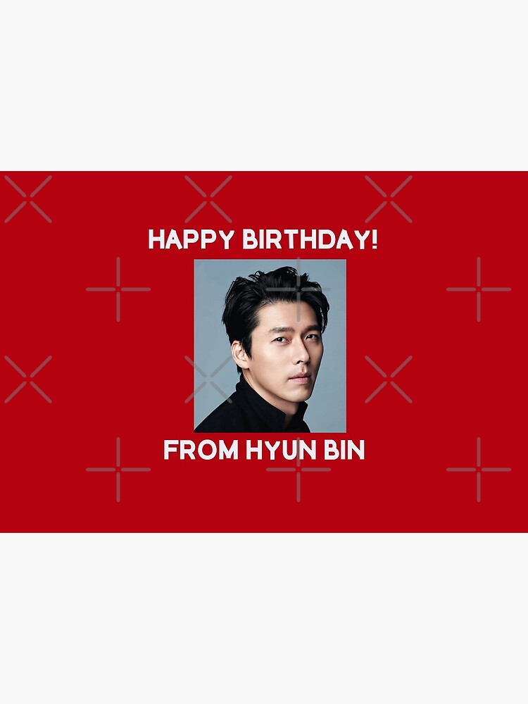 Happy Birthday From Hyun Bin by kpopkdramamerch