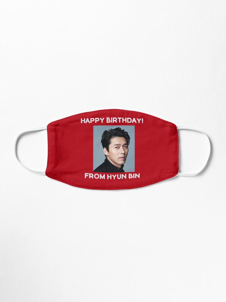 Alternate view of Happy Birthday From Hyun Bin Mask