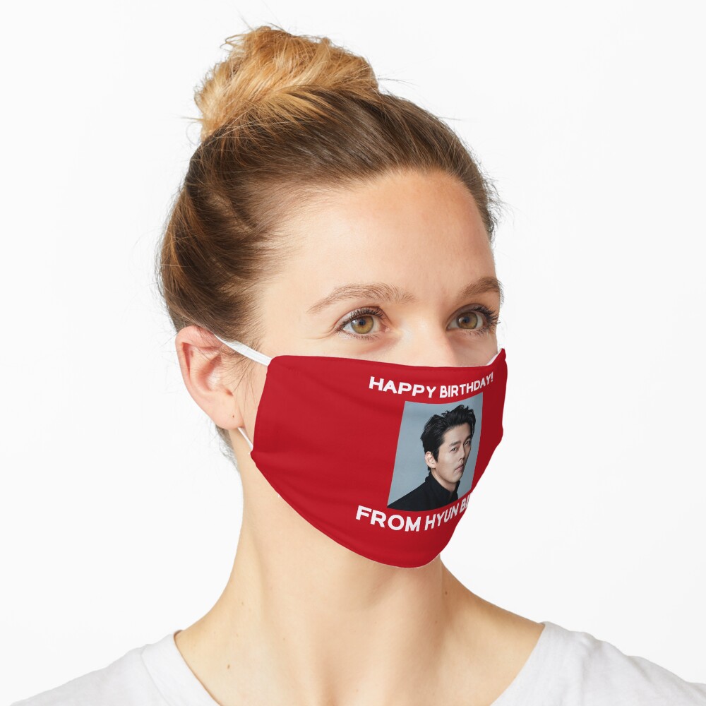 Happy Birthday From Hyun Bin Mask