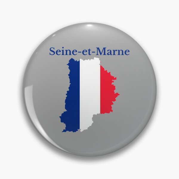 Item preview, Seine-et-Marne Map French Department designed and sold by marosharaf.