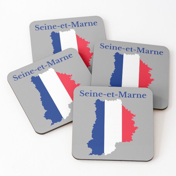 Item preview, Seine-et-Marne Map French Department designed and sold by marosharaf.