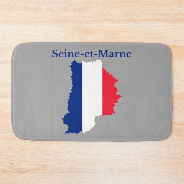 Item preview, Seine-et-Marne Map French Department designed and sold by marosharaf.