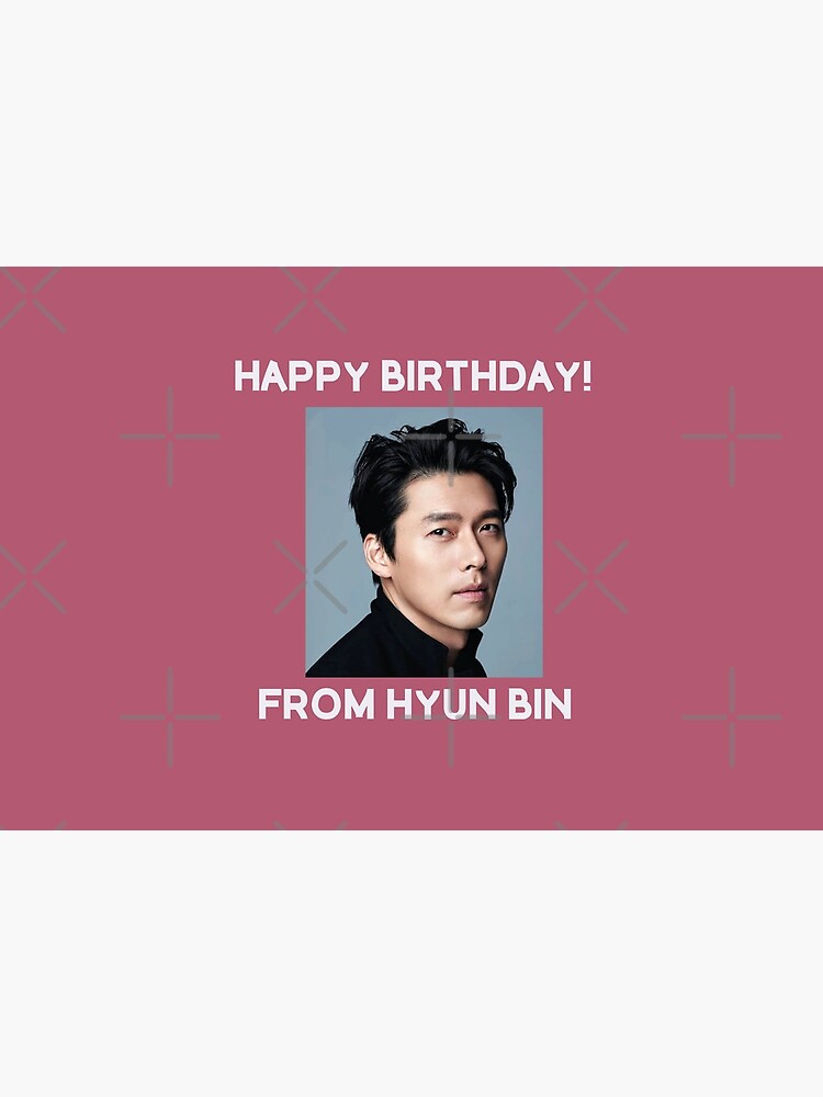 Happy Birthday From Hyun Bin by kpopkdramamerch