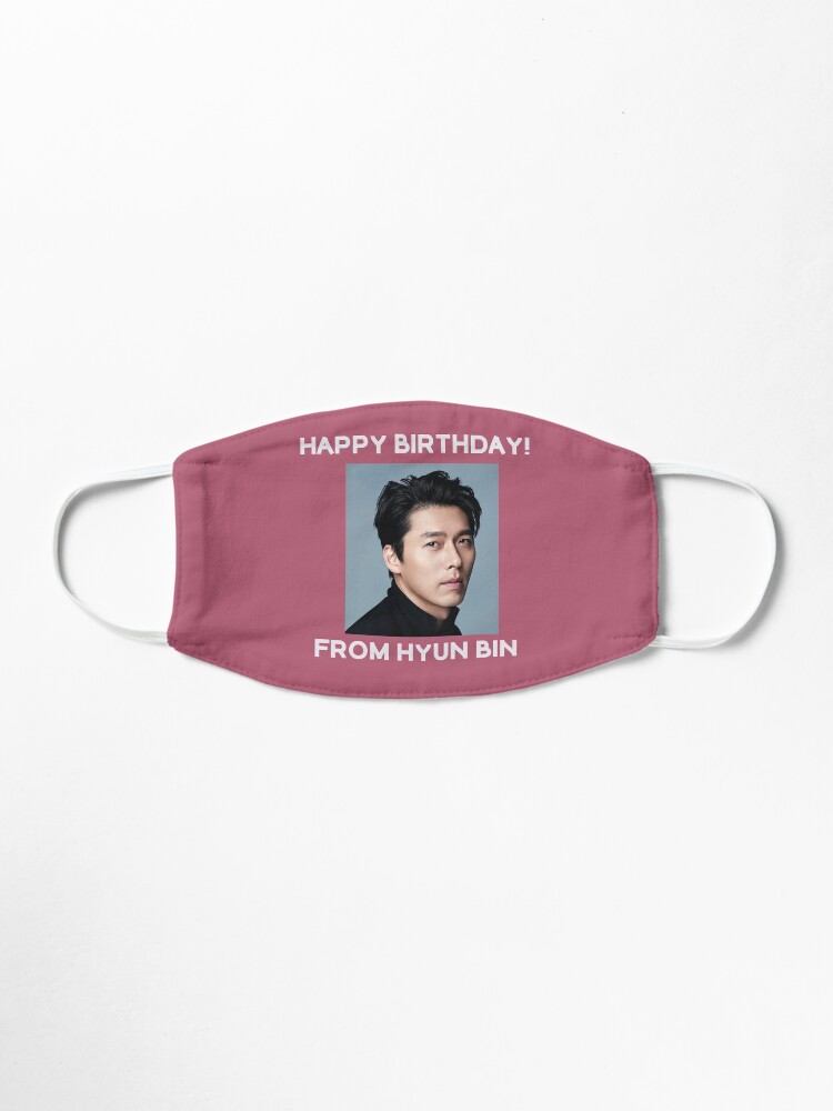 Alternate view of Happy Birthday From Hyun Bin Mask