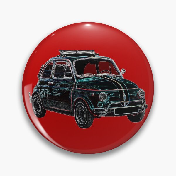 Item preview, Iconic Fiat 500 Neon designed and sold by dadthebubblegut.