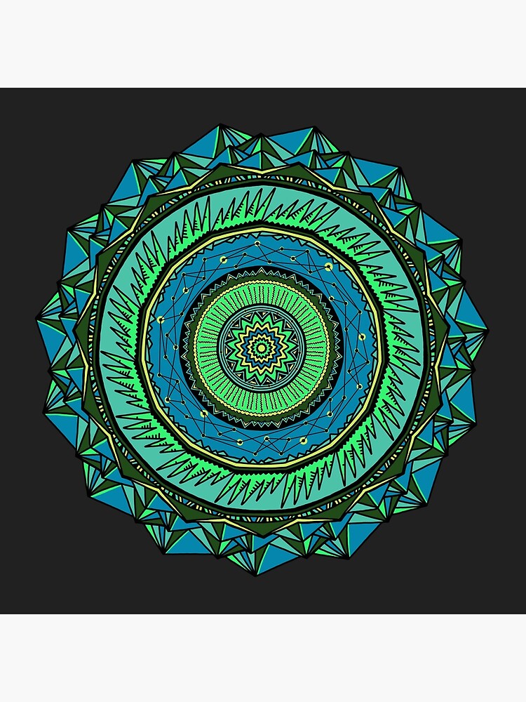 Energy Core Mandala by akayeart
