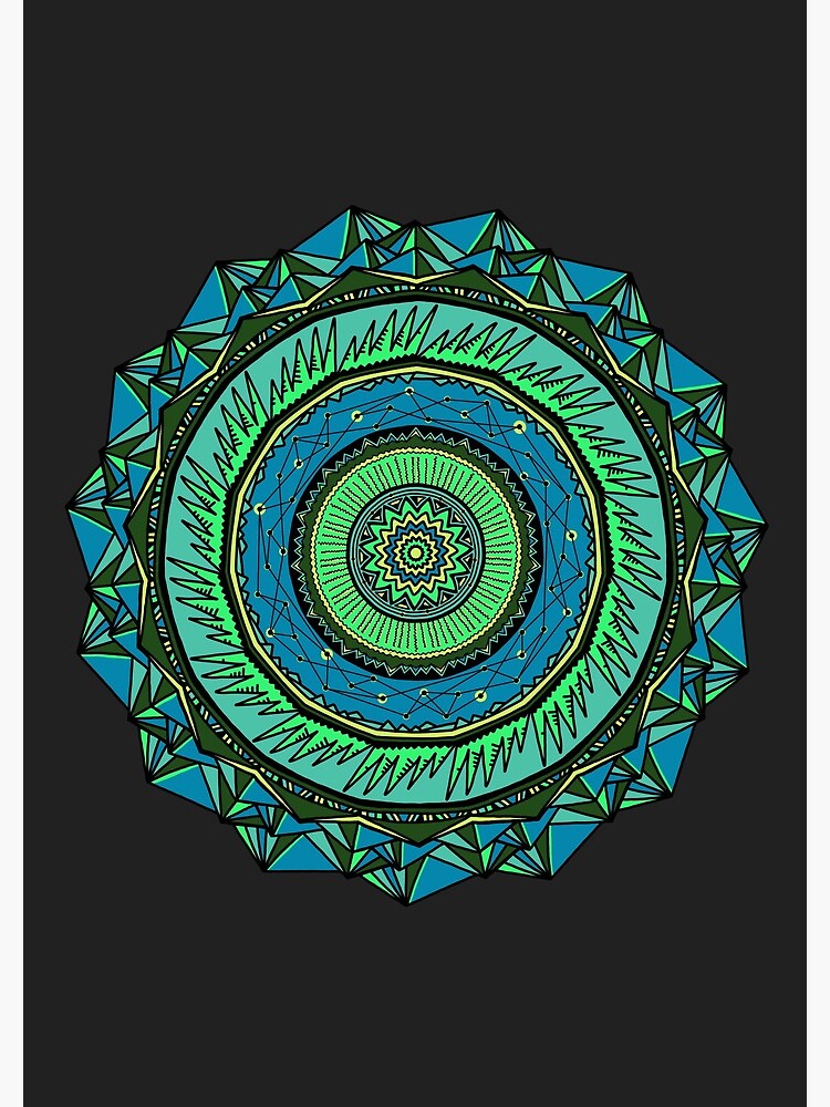 Energy Core Mandala by akayeart