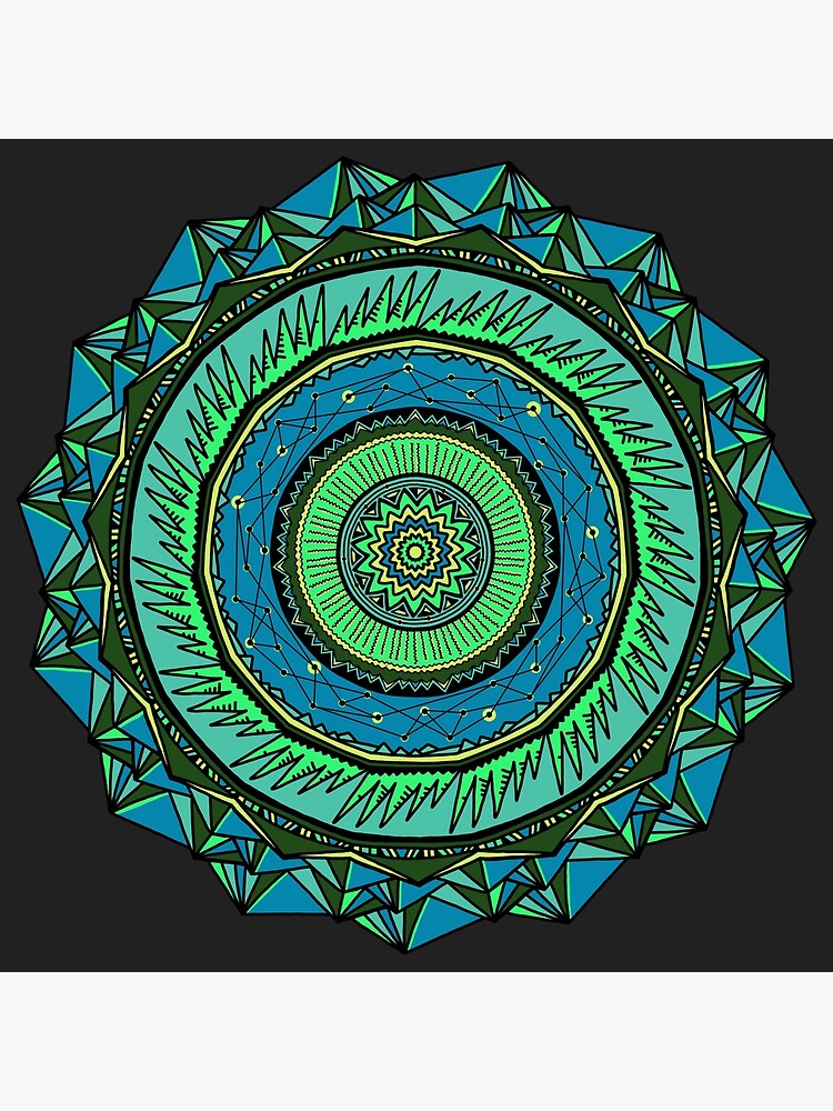 Energy Core Mandala by akayeart