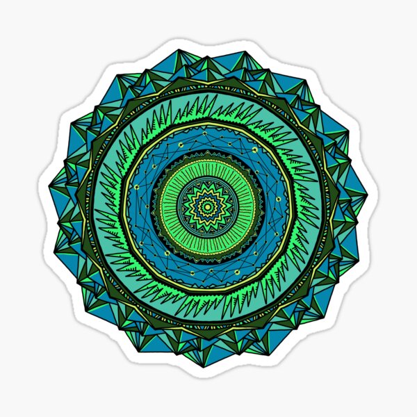 Energy Core Mandala Sticker