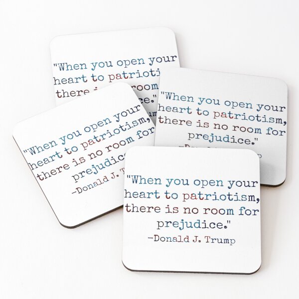 Item preview, When you open your heart to patriotism, there is no room for prejudice.  designed and sold by Maddie-iceee.