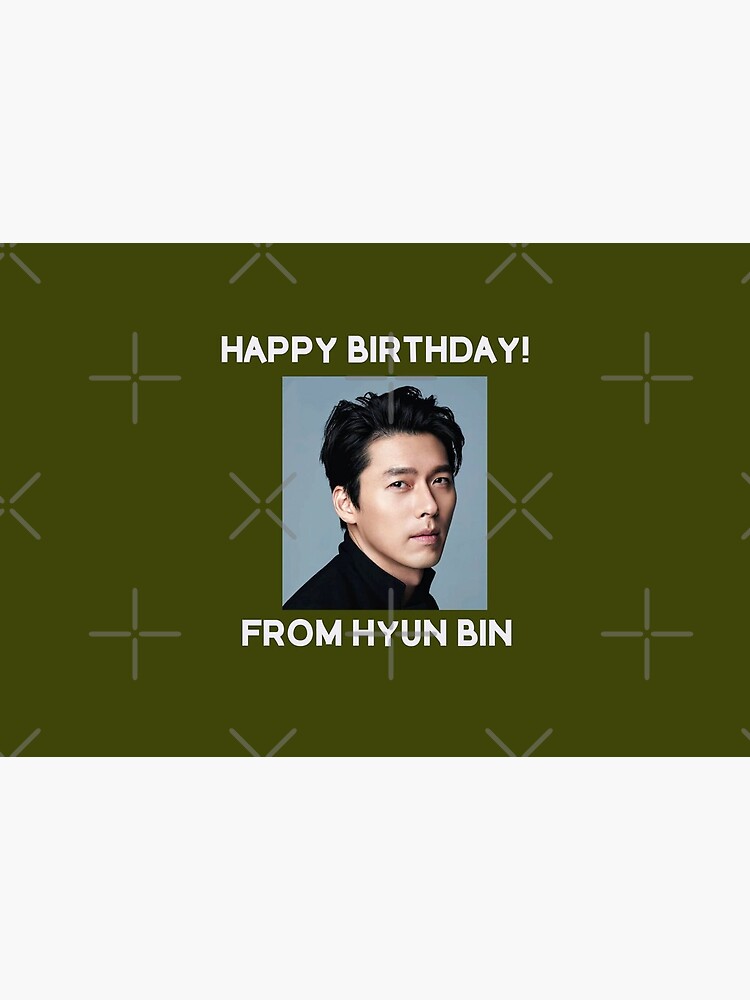Happy Birthday From Hyun Bin by kpopkdramamerch