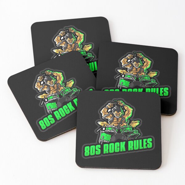 Item preview, 80s Rock Rules- Drummer designed and sold by Pirateflag.