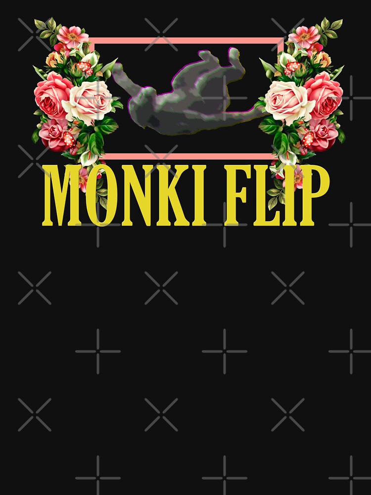 Monki Flip Floral T Shirt For Sale By Almondartsy Redbubble Monki