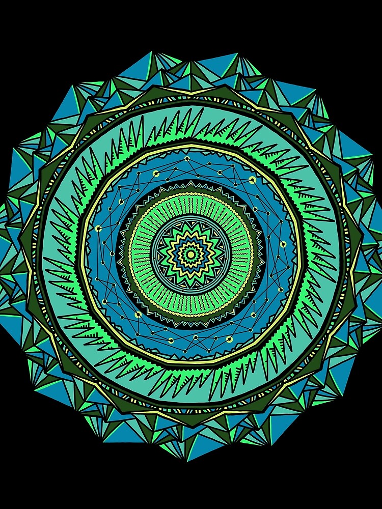 Energy Core Mandala by akayeart