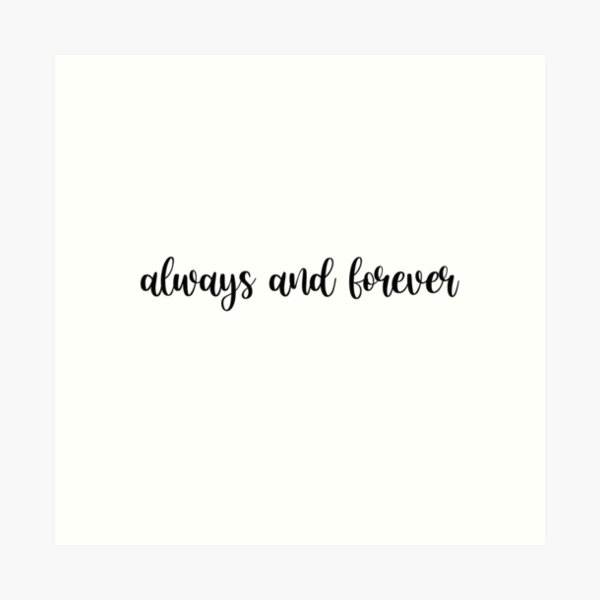 An always  forever kind of love  Forever and always tattoo Forever  tattoo Friend tattoos