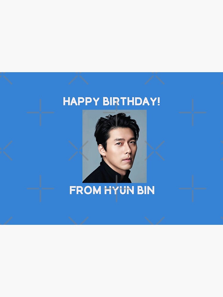 Happy Birthday From Hyun Bin by kpopkdramamerch