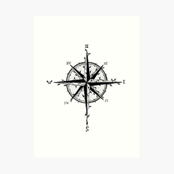 27 Gorgeous Compass Tattoo Ideas