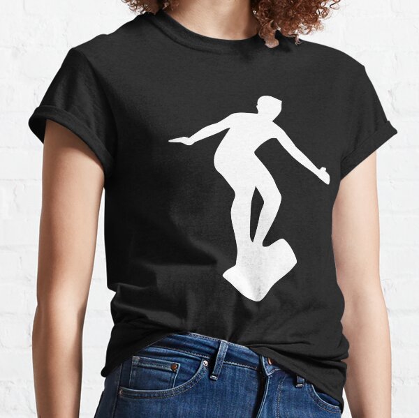 Water sport surfboard sea outline surfing surfing surfboarder Classic T-Shirt