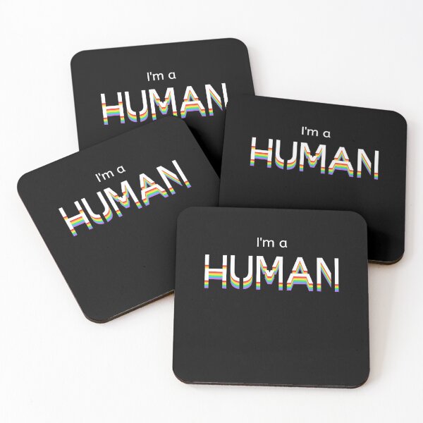 Item preview, I'm a Human designed and sold by GLENmerch.