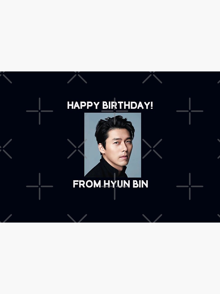 Happy Birthday From Hyun Bin by kpopkdramamerch