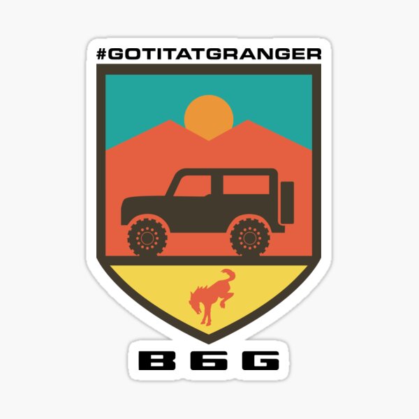 Got It At Granger: B6G logo Sticker