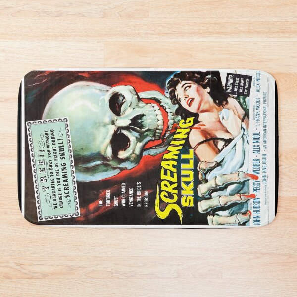 Item preview, Screaming Skull B-Movie designed and sold by WolfandWillow.