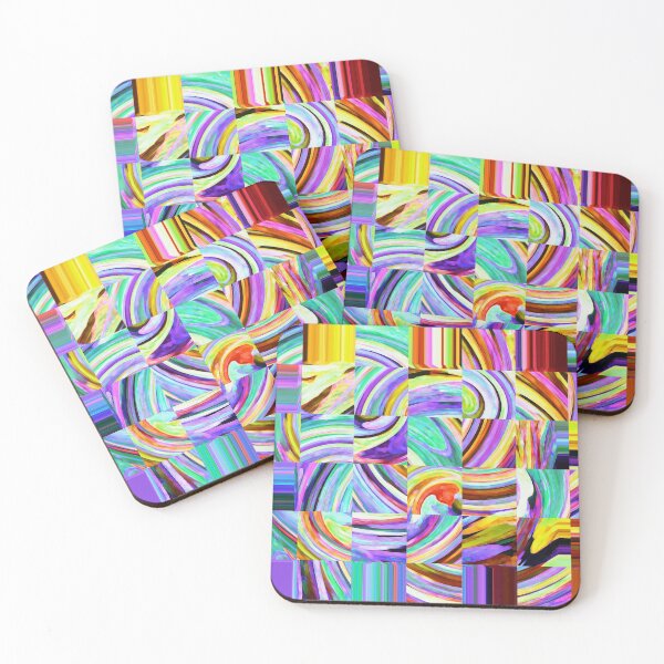 Item preview, Multi-colored Intricate Abstract designed and sold by Margaret Saheed.
