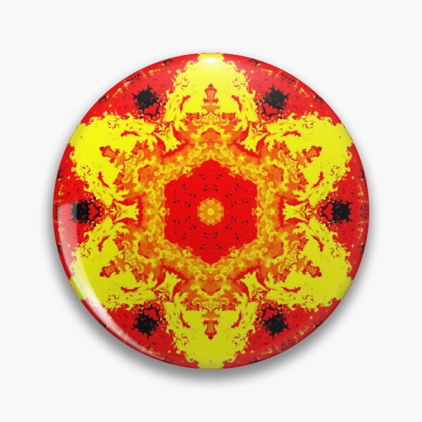 Artikelvorschau, Feuer loderndes Blumenmandala entworfen und verkauft von royrahul.