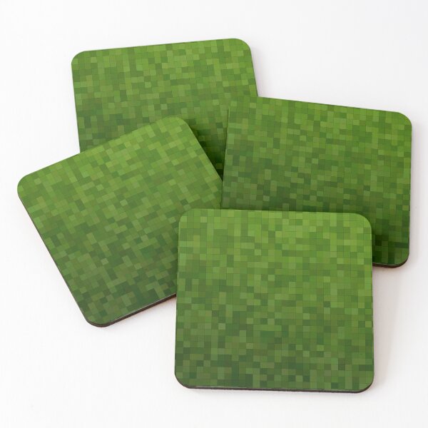 Item preview, Green Pixels - Emerald Forest designed and sold by dadthebubblegut.