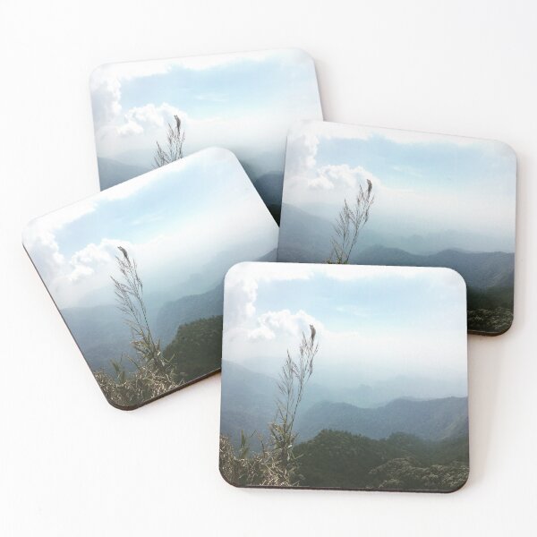 Item preview, Blue Morning Foggy Mountain View designed and sold by kosethk.