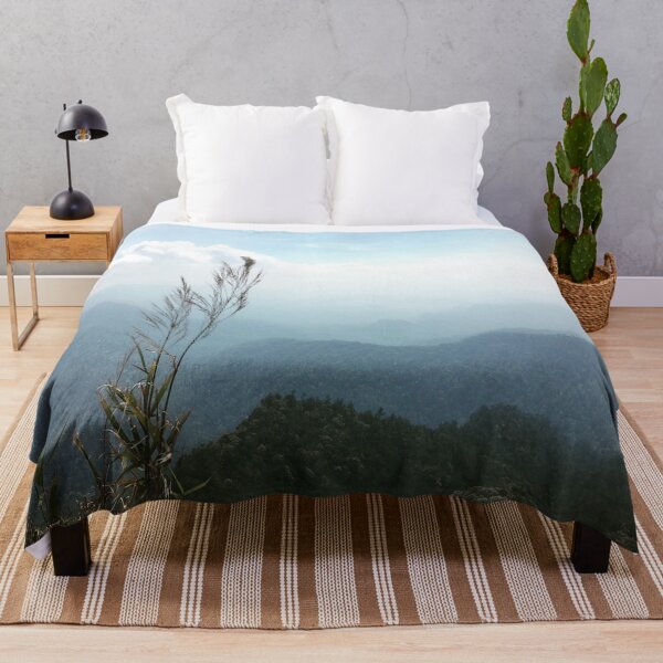 Item preview, Blue Morning Foggy Mountain View designed and sold by kosethk.