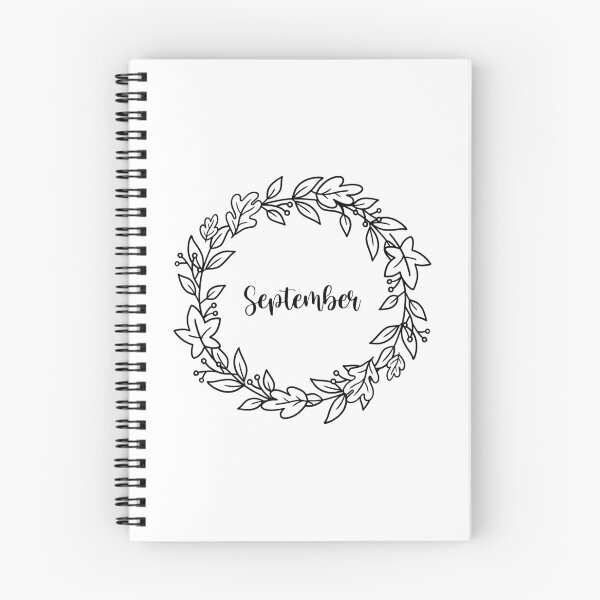 Item preview, September Monthly cover for Bullet Journal / Bujo Planner designed and sold by noryushi.