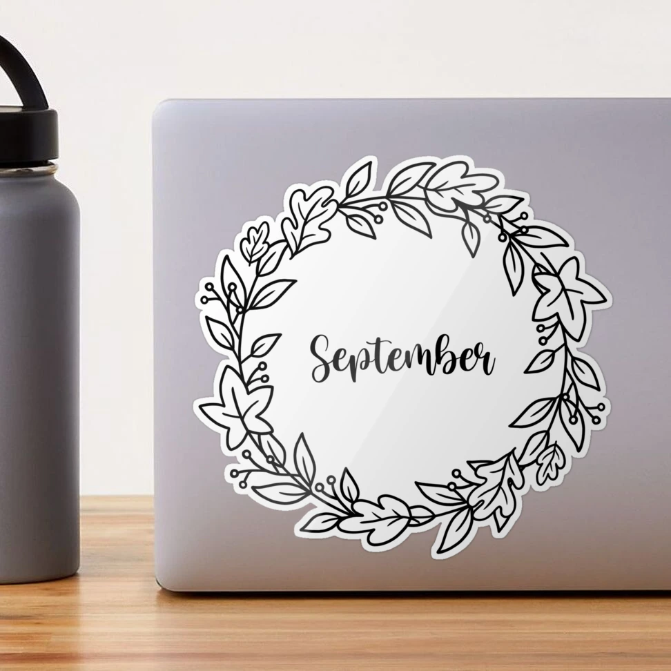 September Sunflowers JOURNAL sheet - planner stickers (S-132-5) – Jump To  It Designs